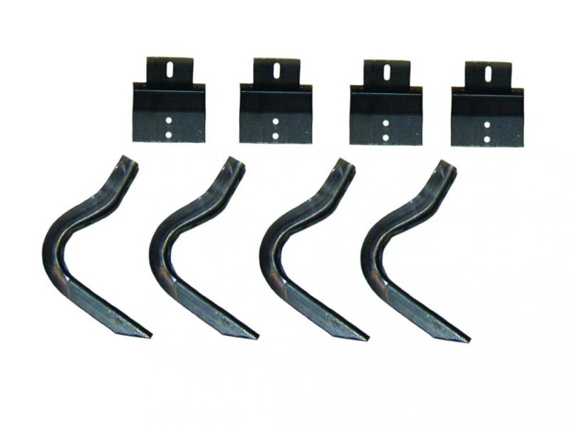 Lund 99-07 Chevy Silverado 1500 Std. Cab EZ Running Board Mounting Bracket Kit - Brite Lund 99-07 Chevy Silverado 1500 Std. Cab EZ Running Board Mounting Bracket Kit - Brite