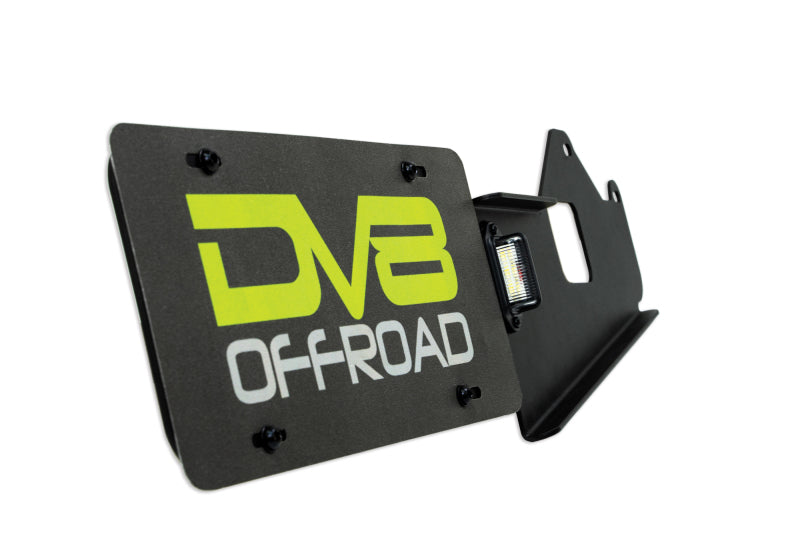 DV8 Offroad 21-23 Ford Bronco Rear License Plate Relocation Bracket DV8 Offroad 21-23 Ford Bronco Rear License Plate Relocation Bracket