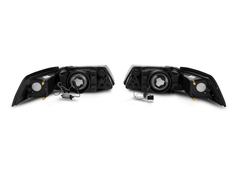 Raxiom 99-04 Ford Mustang Axial Series Headlights w/ LED Bar- Blk Housing (Clear Lens) Raxiom 99-04 Ford Mustang Axial Series Headlights w/ LED Bar- Blk Housing (Clear Lens)