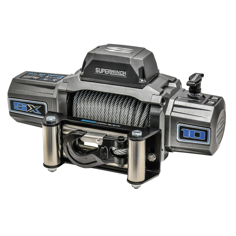 Superwinch 10000 LBS 12V DC 3/8in x 85ft Wire Rope SX 10000 Winch Superwinch 10000 LBS 12V DC 3/8in x 85ft Wire Rope SX 10000 Winch