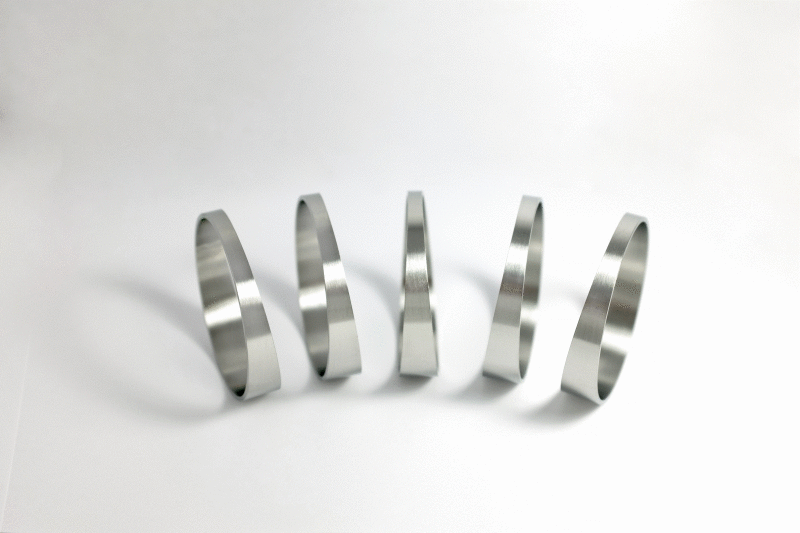 Stainless Bros 1-3/8in x 1D/1.38in CLR Tight Radius 16 Gauge Pie Cut - 5pk Stainless Bros 1-3/8in x 1D/1.38in CLR Tight Radius 16 Gauge Pie Cut - 5pk