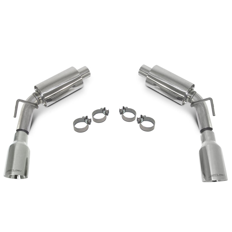 SLP 2010-2015 Chevrolet Camaro 6.2L LoudMouth II Axle-Back Exhaust w/ 4in Tips SLP 2010-2015 Chevrolet Camaro 6.2L LoudMouth II Axle-Back Exhaust w/ 4in Tips
