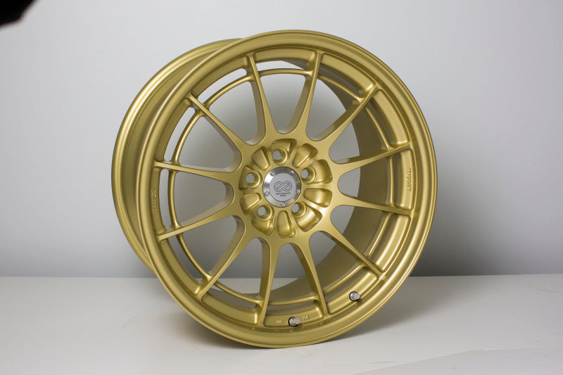 Enkei NT03+M 18x9.5 5x100 40mm Offset Gold Wheel (MOQ 40 / Special Order) Enkei NT03+M 18x9.5 5x100 40mm Offset Gold Wheel (MOQ 40 / Special Order)