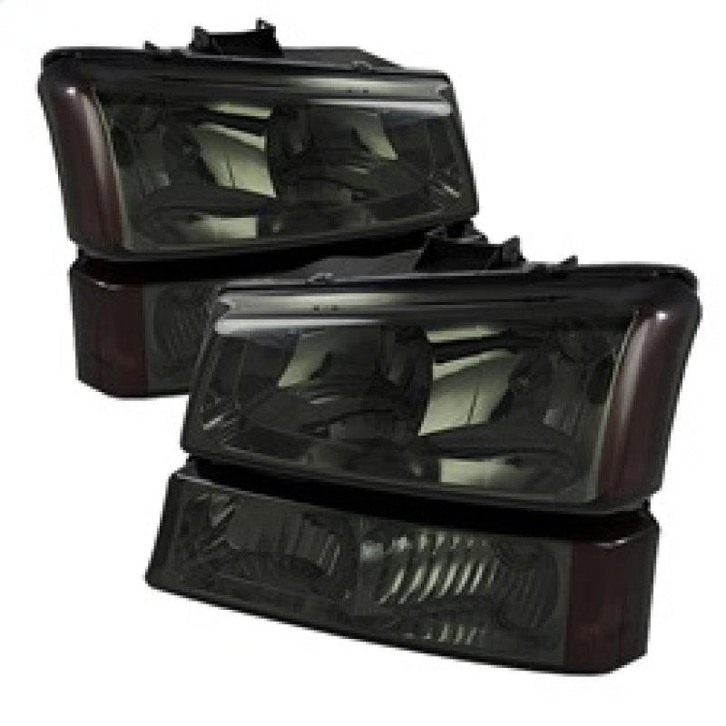 xTune Chevy Silverado 2500HD 03-06 Crystal Headlights w/ Amber Lights Smoke HD-JH-CSIL03-AM-SM-SET xTune Chevy Silverado 2500HD 03-06 Crystal Headlights w/ Amber Lights Smoke HD-JH-CSIL03-AM-SM-SET