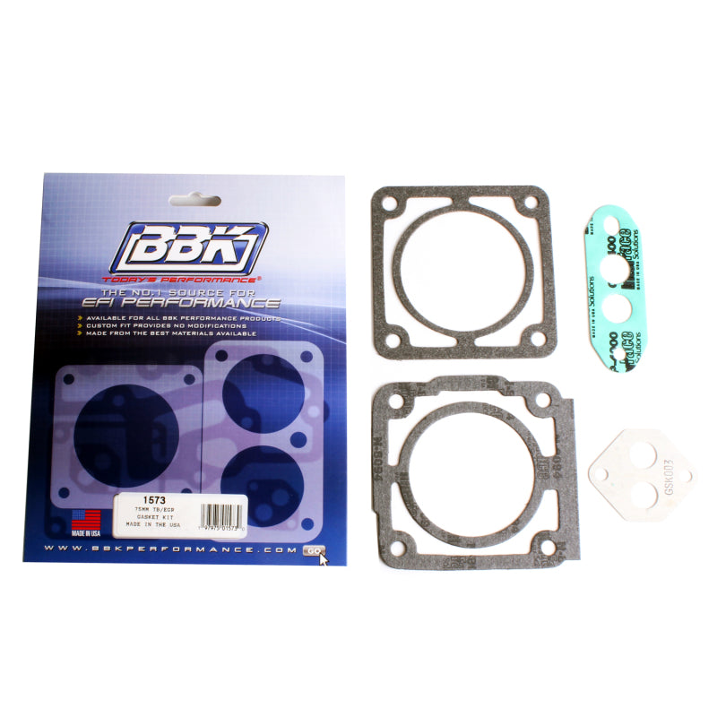 BBK 86-93 Mustang 5.0 75mm Throttle Body Gasket Kit BBK 86-93 Mustang 5.0 75mm Throttle Body Gasket Kit