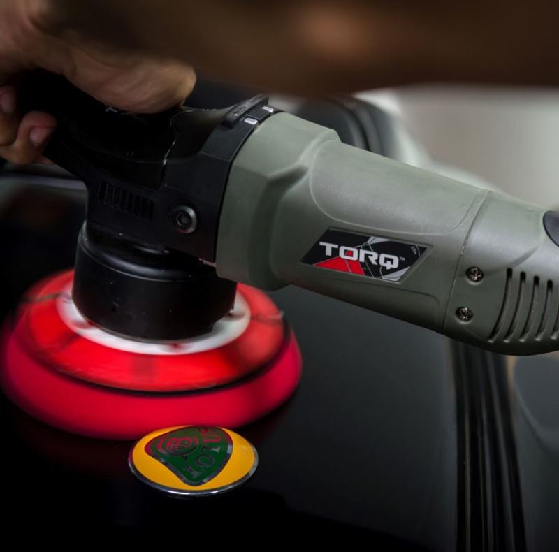 Chemical Guys Hex-Logic Quantum Finishing Pad - Black - 6.5in Chemical Guys Hex-Logic Quantum Finishing Pad - Black - 6.5in