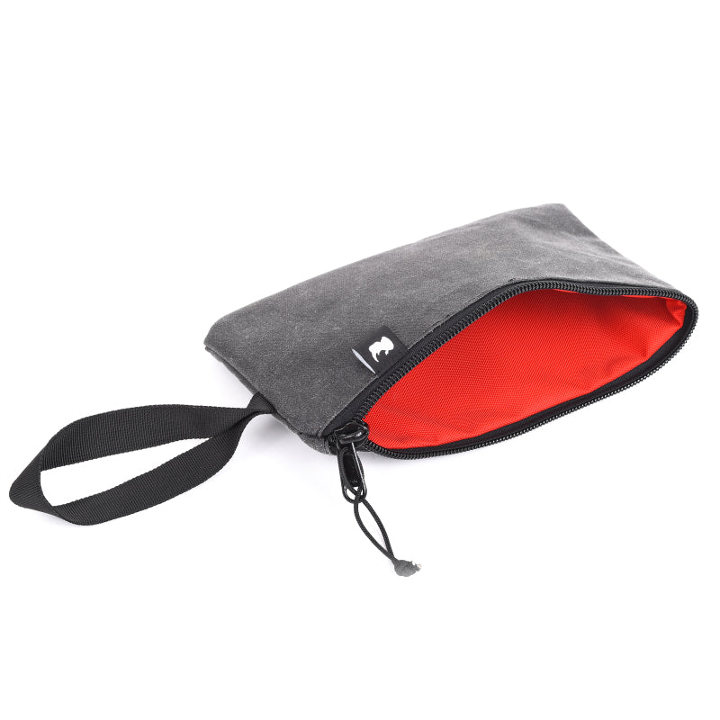 Go Rhino XVenture Gear Zipped Pouch - Large (12in. Wide Pocket / 6.5in. Hand Strap) Canvas - Black Go Rhino XVenture Gear Zipped Pouch - Large (12in. Wide Pocket / 6.5in. Hand Strap) Canvas - Black