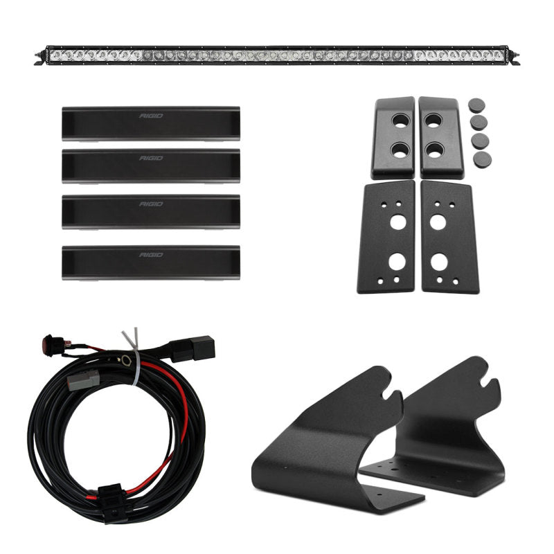 Rigid Industries 2021 Ford Bronco Roof Line Light Kit (Incl. SR spot/flood Combo Bar) Rigid Industries 2021 Ford Bronco Roof Line Light Kit (Incl. SR spot/flood Combo Bar)