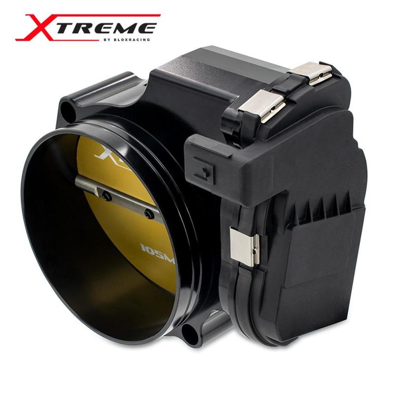 BLOX Racing 2015+ Dodge Hellcat / Jeep Trackhawk 6.2L 105mm Electronic Billet Throttle Body - Black BLOX Racing 2015+ Dodge Hellcat / Jeep Trackhawk 6.2L 105mm Electronic Billet Throttle Body - Black