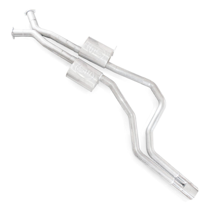 Stainless Works 2004 GTO 3in Catback Chambered Mufflers X-Pipe Slash Cut Tips Stainless Works 2004 GTO 3in Catback Chambered Mufflers X-Pipe Slash Cut Tips