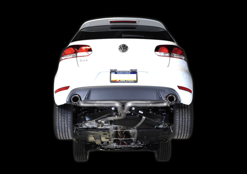 AWE Tuning Mk6 GTI Performance Catback - Diamond Black Round Tips AWE Tuning Mk6 GTI Performance Catback - Diamond Black Round Tips
