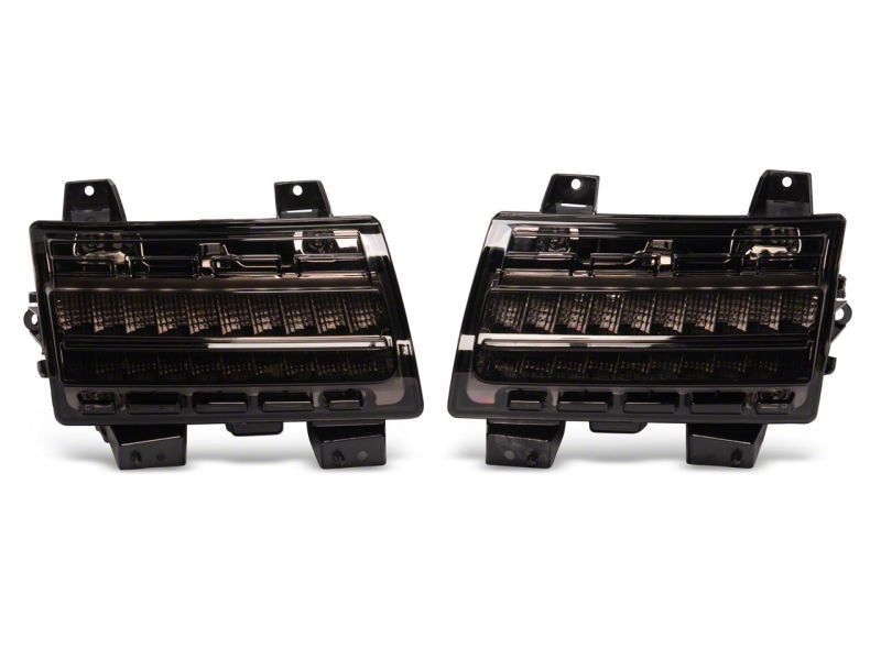 Raxiom 18-23 Jeep Wrangler Factory Halogen Axial Series LED Side Marker Lights- Smoked Raxiom 18-23 Jeep Wrangler Factory Halogen Axial Series LED Side Marker Lights- Smoked