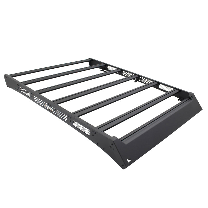 Go Rhino 16-23 Toyota Tacoma DC Ceros Low Profile Roof Rack - Tex. Blk Go Rhino 16-23 Toyota Tacoma DC Ceros Low Profile Roof Rack - Tex. Blk