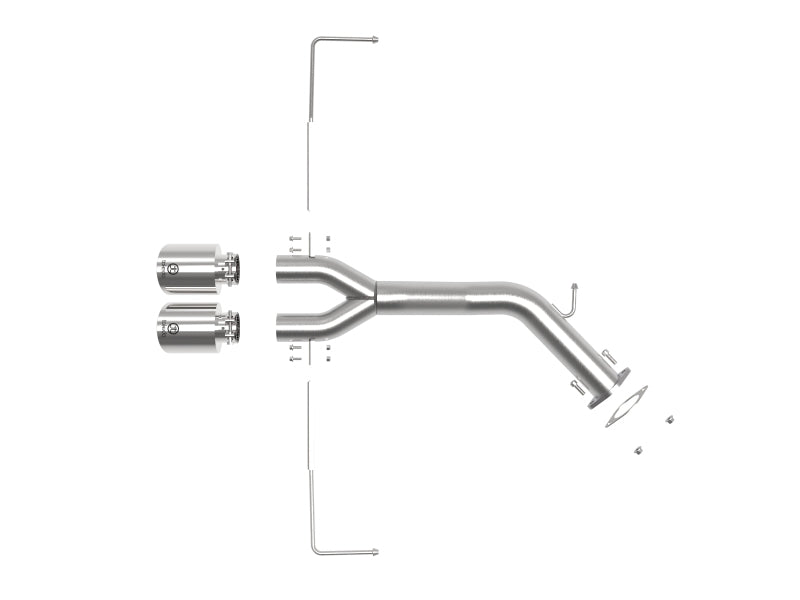 aFe Takeda 3in-2.5in 304 SS Axle-Back Exhaust w/Polished Tip 19-20 Hyundai Veloster I4-1.6L(t) aFe Takeda 3in-2.5in 304 SS Axle-Back Exhaust w/Polished Tip 19-20 Hyundai Veloster I4-1.6L(t)