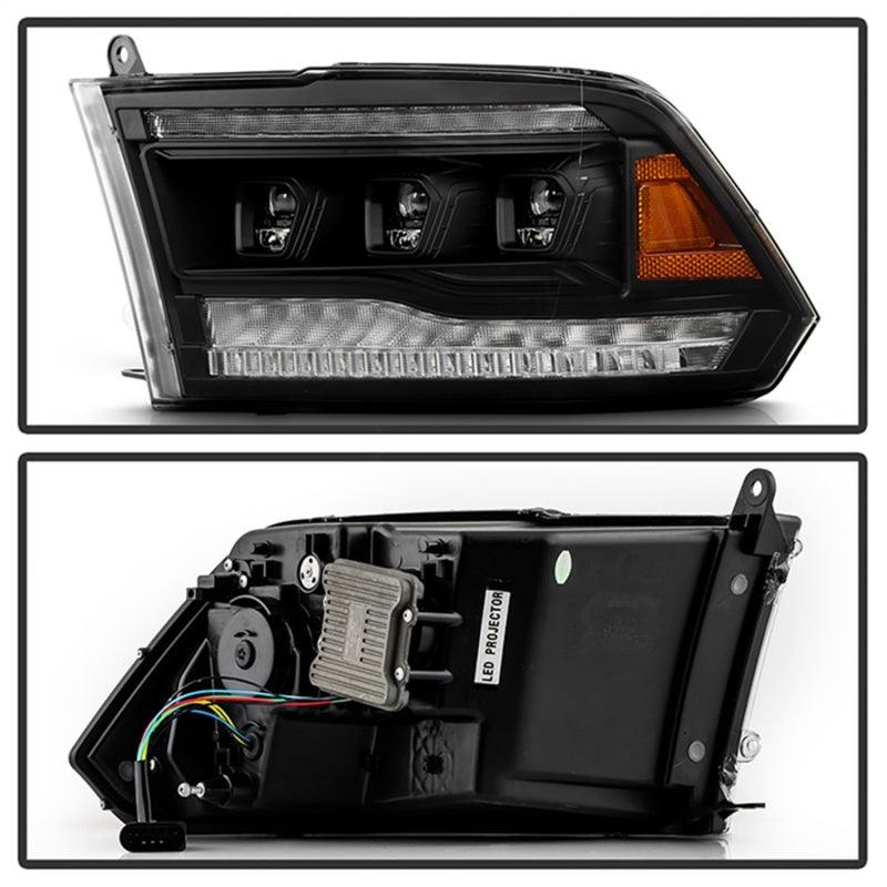 Spyder 13-18 Dodge RAM 1500 / 13-19 RAM 2500/3500 Projector Headlights Spyder 13-18 Dodge RAM 1500 / 13-19 RAM 2500/3500 Projector Headlights