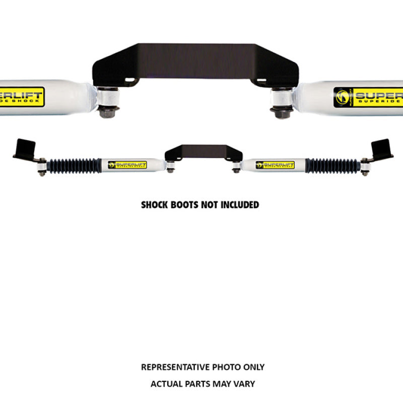 Superlift 08-19 Ford F-250/350 SuperDuty 4WD Dual Steering Stabilizer Kit - SR (Hydraulic) Superlift 08-19 Ford F-250/350 SuperDuty 4WD Dual Steering Stabilizer Kit - SR (Hydraulic)