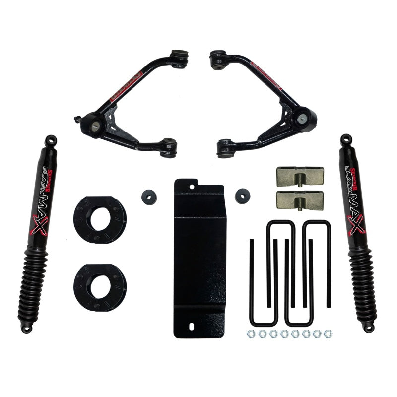 Skyjacker 2007-2013 GM 1500 4WD 3.5-4in UCA Lift Kit w/Rear Black Max B8500 Shocks Skyjacker 2007-2013 GM 1500 4WD 3.5-4in UCA Lift Kit w/Rear Black Max B8500 Shocks