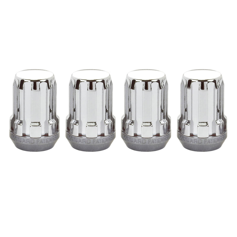 McGard SplineDrive Lug Nut (Cone Seat) M12X1.5 / 1.24in. Length (4-Pack) - Chrome (Req. Tool) McGard SplineDrive Lug Nut (Cone Seat) M12X1.5 / 1.24in. Length (4-Pack) - Chrome (Req. Tool)