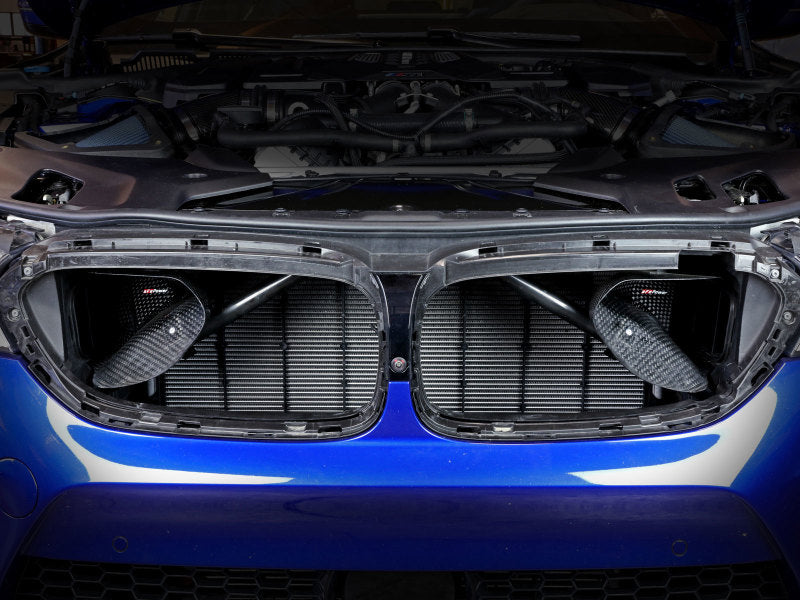 aFe Momentum Black Series Carbon Fiber Dynamic Air Scoop - BMW M5 (F90) 18-19 aFe Momentum Black Series Carbon Fiber Dynamic Air Scoop - BMW M5 (F90) 18-19