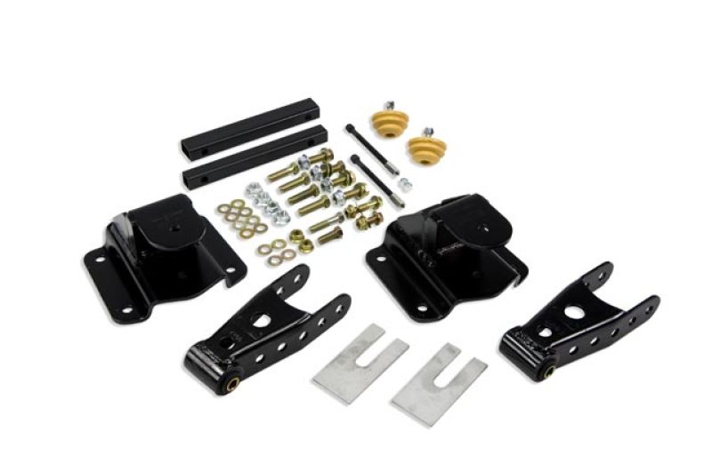 Belltech SHACKLE AND HANGER KIT 94-99 RAM 1500 XtdCab 4inch Belltech SHACKLE AND HANGER KIT 94-99 RAM 1500 XtdCab 4inch