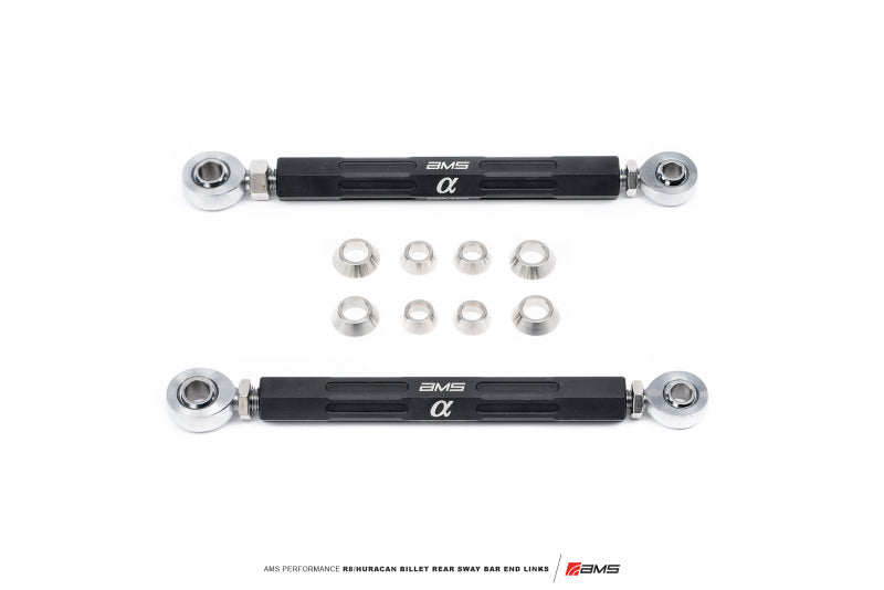 2017+ Audi R8 / 2015+ Lamborghini Huracan Billet Rear Sway Bar End Links 2017+ Audi R8 / 2015+ Lamborghini Huracan Billet Rear Sway Bar End Links