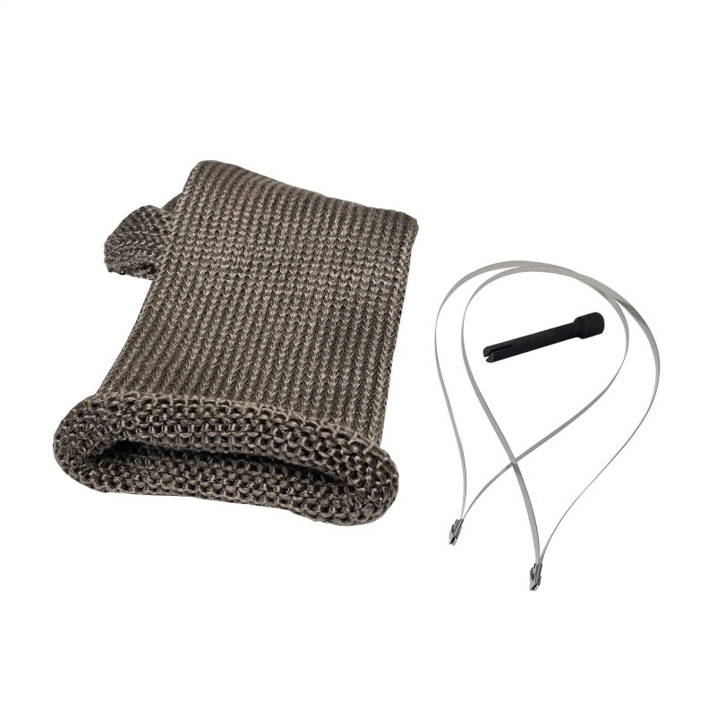 DEI Titanium 4in Knit Exhaust Sleeve - 12in DEI Titanium 4in Knit Exhaust Sleeve - 12in