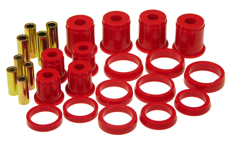 Prothane 84-99 Jeep Cherokee/Commander Front Control Arm Bushings - Red Prothane 84-99 Jeep Cherokee/Commander Front Control Arm Bushings - Red