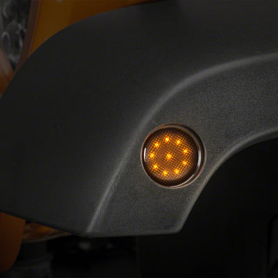 Raxiom 07-18 Jeep Wrangler JK LED Side Marker Lights- Smoked