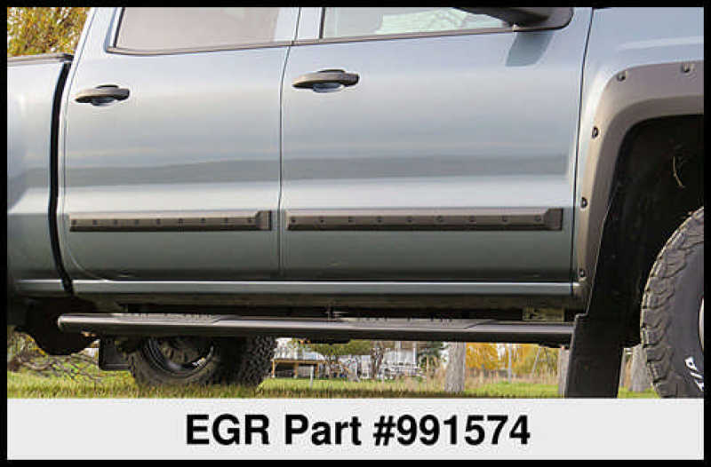 EGR Double Cab Front 41.5in Rear 28in Bolt-On Look Body Side Moldings (991574) EGR Double Cab Front 41.5in Rear 28in Bolt-On Look Body Side Moldings (991574)