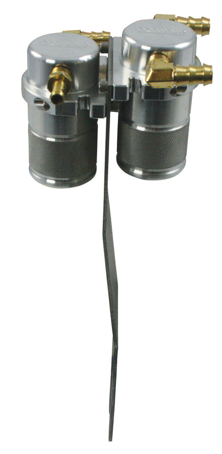 Moroso 05-11 Lotus Elise/Exige Air/Oil Separator Catch Can - Small Body - Billet Aluminum Moroso 05-11 Lotus Elise/Exige Air/Oil Separator Catch Can - Small Body - Billet Aluminum