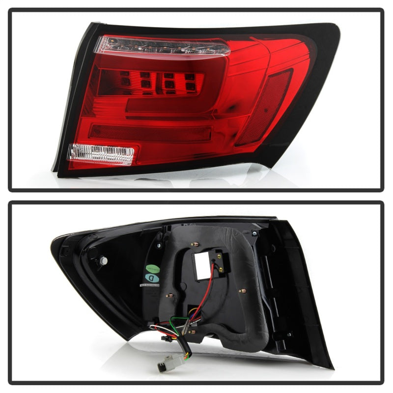 Spyder 08-11 Subaru Impreza WRX 4DR LED Tail Lights - Red Clear ALT-YD-SI084D-LED-RC Spyder 08-11 Subaru Impreza WRX 4DR LED Tail Lights - Red Clear ALT-YD-SI084D-LED-RC