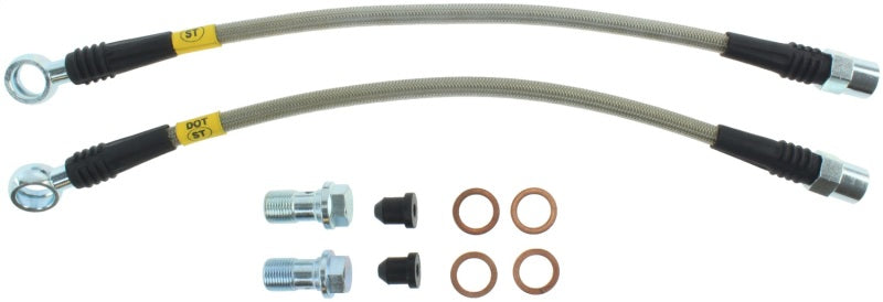 StopTech 07-08 Audi RS4 Rear Stainless Steel Brake Line Kit StopTech 07-08 Audi RS4 Rear Stainless Steel Brake Line Kit
