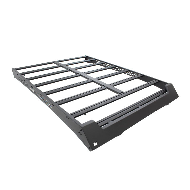 Go Rhino 22-23 Toyota Tundra CrewMax Ceros Low Profile Roof Rack - Tex. Blk Go Rhino 22-23 Toyota Tundra CrewMax Ceros Low Profile Roof Rack - Tex. Blk