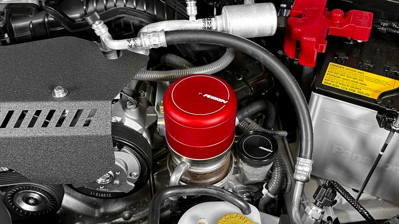 PERRIN 15-25 Subaru WRX & 13-25 BRZ/FR-S/86/GR86 Oil Filter Cover - Red PERRIN 15-25 Subaru WRX & 13-25 BRZ/FR-S/86/GR86 Oil Filter Cover - Red