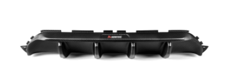 Akrapovic 18+ BMW M5 (F90) Rear Carbon Fiber Diffuser - Matte w/Red Akrapovic Logo Akrapovic 18+ BMW M5 (F90) Rear Carbon Fiber Diffuser - Matte w/Red Akrapovic Logo