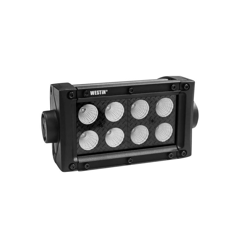 Westin B-FORCE LED Light Bar Double Row 4 inch Flood w/3W Cree - Black Westin B-FORCE LED Light Bar Double Row 4 inch Flood w/3W Cree - Black