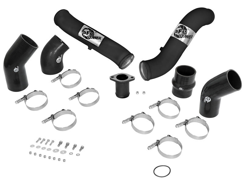 aFe BladeRunner Intercooler w/ Black Tubes 16-17 Nissan Titan XD V8 5.0L (td) aFe BladeRunner Intercooler w/ Black Tubes 16-17 Nissan Titan XD V8 5.0L (td)