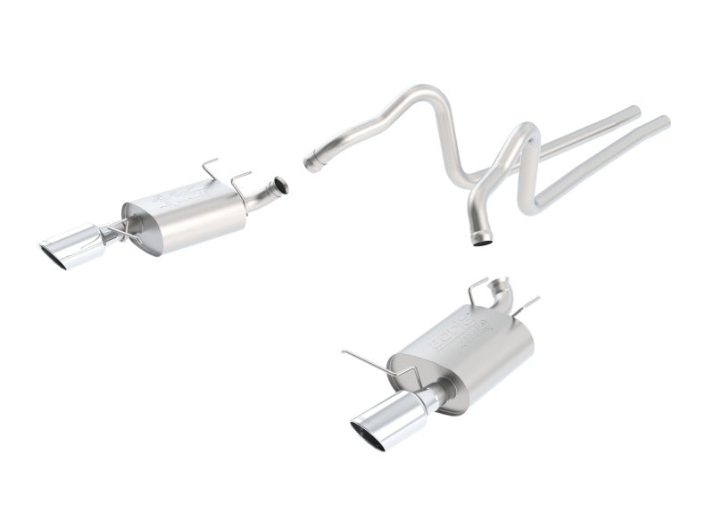 Borla 11-12 Ford Mustang 3.7L AT/MT RWD 2dr ATAK SS Catback Exhaust Borla 11-12 Ford Mustang 3.7L AT/MT RWD 2dr ATAK SS Catback Exhaust