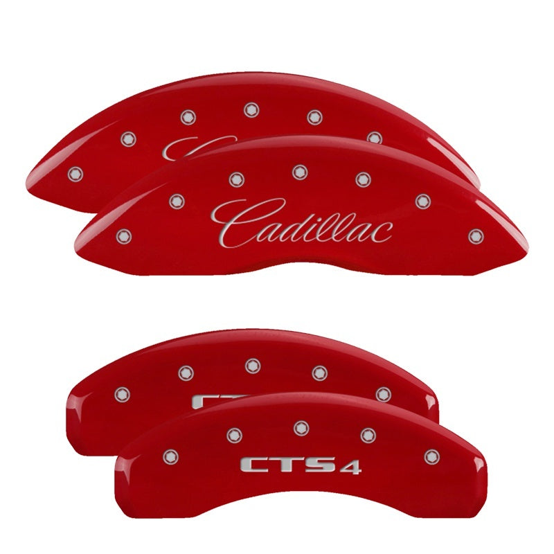 MGP 2 Caliper Covers Engraved Front MGP Red Finish Silver Characters 2007 GMC Canyon MGP 2 Caliper Covers Engraved Front MGP Red Finish Silver Characters 2007 GMC Canyon