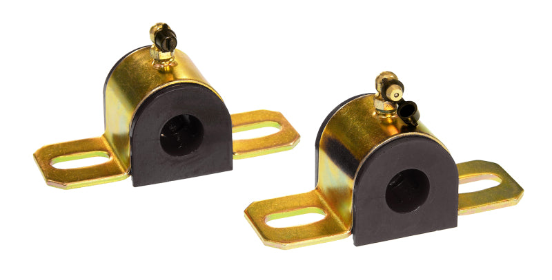 Prothane Universal 90 Deg Greasable Sway Bar Bushings - 3/4in - Type B Bracket - Black Prothane Universal 90 Deg Greasable Sway Bar Bushings - 3/4in - Type B Bracket - Black