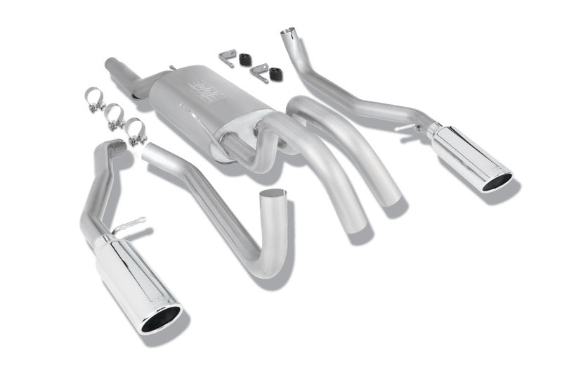 Borla 09 Ford F-150 Stainless Steel Touring Style Catback Exhaust Borla 09 Ford F-150 Stainless Steel Touring Style Catback Exhaust