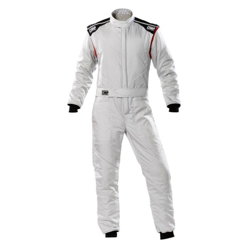OMP First-S Overall Silver - Size 64 (Fia 8856-2018) OMP First-S Overall Silver - Size 64 (Fia 8856-2018)