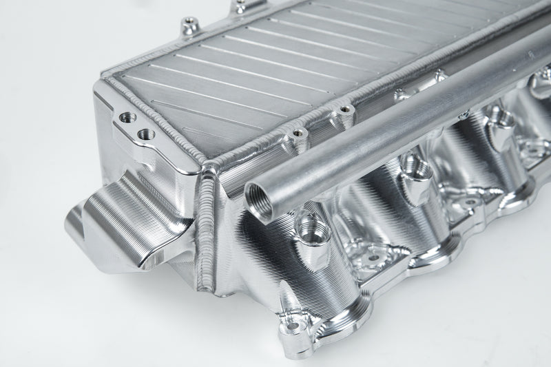 CSF Toyota A90/A91 Supra/ BMW G-Series B58 Charge-Air Cooler Manifold- Machined Billet Aluminum CSF Toyota A90/A91 Supra/ BMW G-Series B58 Charge-Air Cooler Manifold- Machined Billet Aluminum