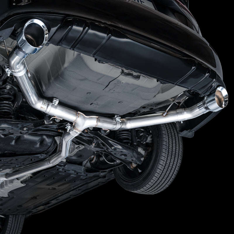 AWE Tuning 22+ Honda Civic Si/Acura Integra Track Edition Catback Exhaust - Dual Chrome Silver Tips AWE Tuning 22+ Honda Civic Si/Acura Integra Track Edition Catback Exhaust - Dual Chrome Silver Tips