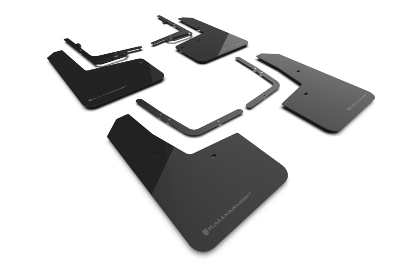 Rally Armor 21-25 Ford F-150 Raptor Gen 3 Black UR Mud Flap w/Dark Grey Logo Rally Armor 21-25 Ford F-150 Raptor Gen 3 Black UR Mud Flap w/Dark Grey Logo