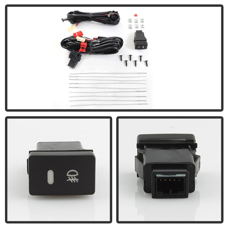 Spyder 17-18 Honda CRV OEM Fog Lights w/Switch & Cover - Clear (FL-HCRV2017-T-C) Spyder 17-18 Honda CRV OEM Fog Lights w/Switch & Cover - Clear (FL-HCRV2017-T-C)