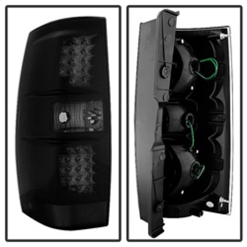 xTune Mc Yukon/Yukon Denali 07-14 LED Tail Lights Black Smoked ALT-JH-CSUB07-LED-G2-BSM xTune Mc Yukon/Yukon Denali 07-14 LED Tail Lights Black Smoked ALT-JH-CSUB07-LED-G2-BSM
