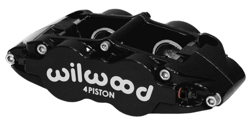 Wilwood Caliper-Narrow Superlite 4R - Black 1.12/1.12in Pistons 0.81in Disc Wilwood Caliper-Narrow Superlite 4R - Black 1.12/1.12in Pistons 0.81in Disc