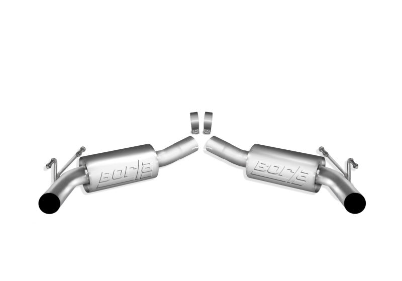 Borla 2010 Camaro 6.2L ATAK Exhaust System w/o Tips works With Factory Ground Effects Package (rear Borla 2010 Camaro 6.2L ATAK Exhaust System w/o Tips works With Factory Ground Effects Package (rear