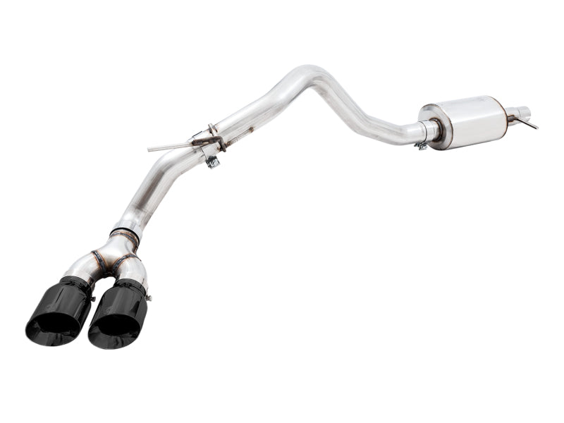 AWE Tuning 2019+ Ford Ranger 0FG Performance Exhaust System w/Diamond Black Tips & Rock Guard AWE Tuning 2019+ Ford Ranger 0FG Performance Exhaust System w/Diamond Black Tips & Rock Guard